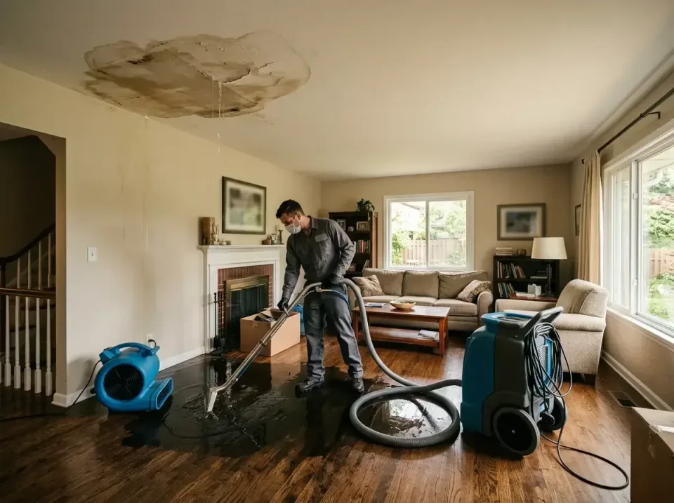 attic-pipe-burst-ceiling-drip-008 — frequently asked questions, Water Damage Restoration & Carpet Care in Churchill, PA